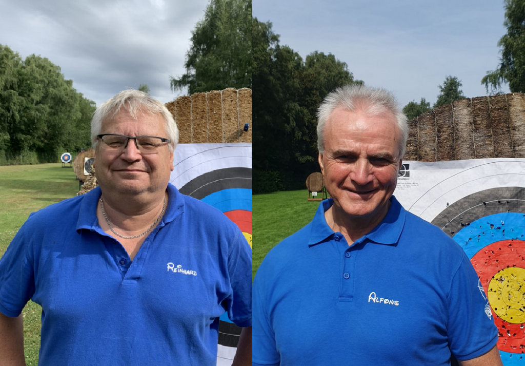 Ehrung der ehemaligen Vorstandsmitglieder Alfons Alberts und Reinhard Möller vom BSC Essen
